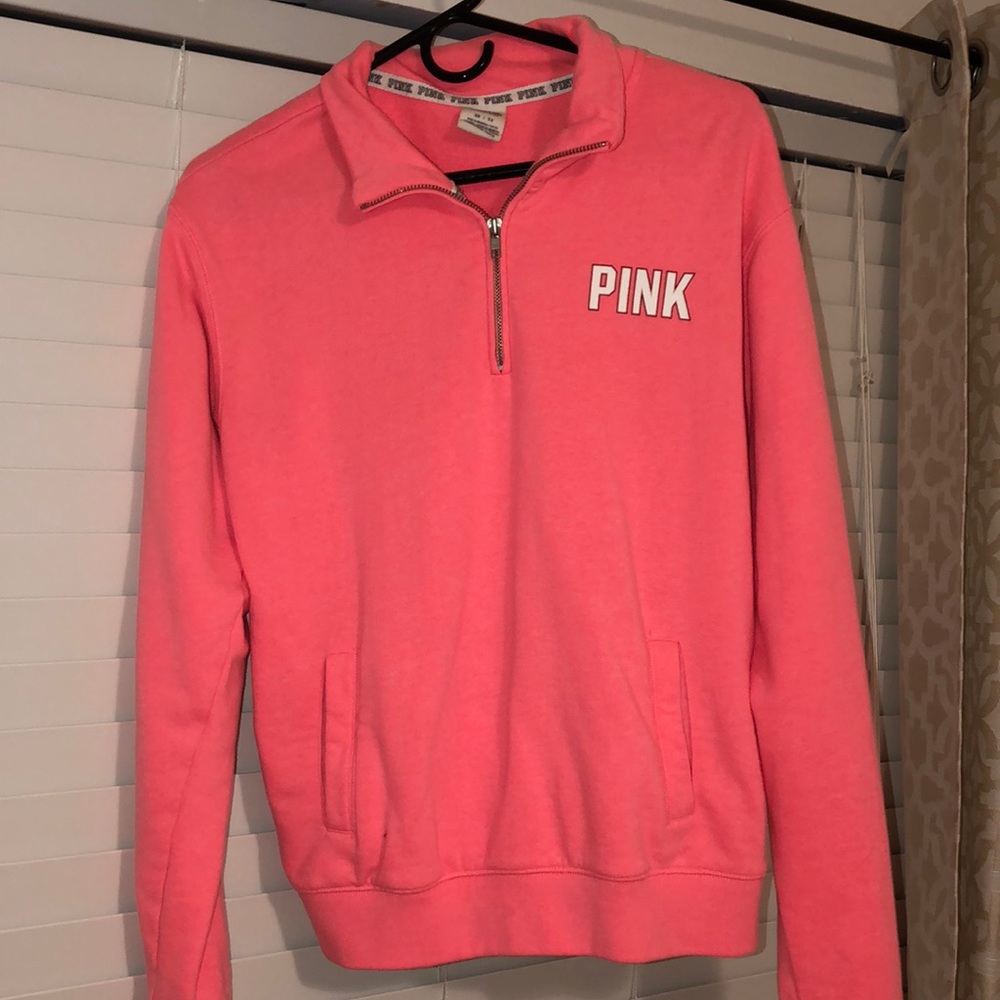 PINK quarter zip
